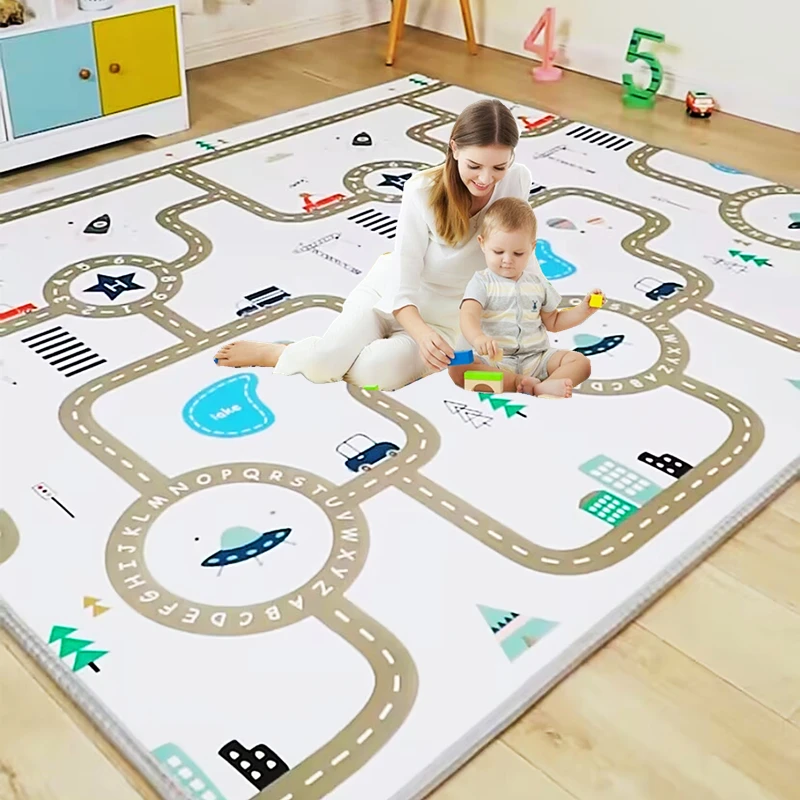 Kids Education Rug - Cartoon Play Mat Multiple size options