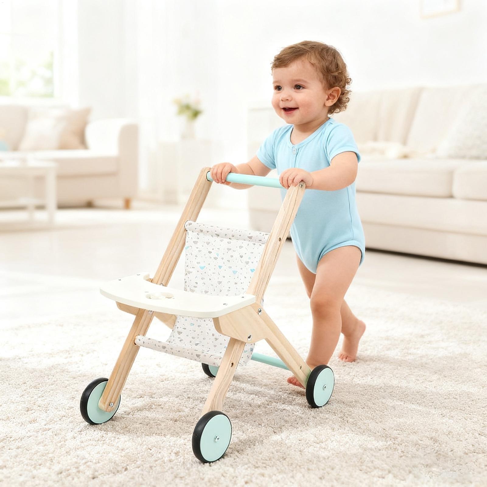 Kids First Education - Baby Push Walker Shopping Cart Learning