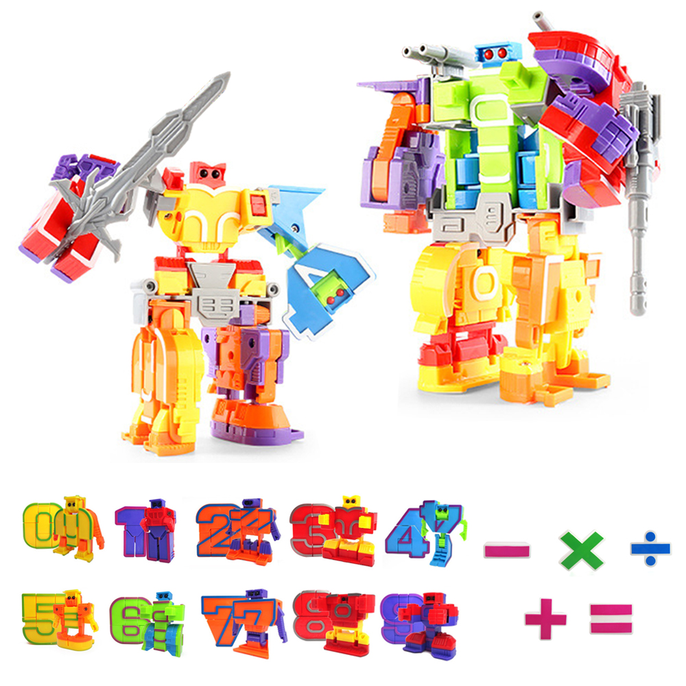 Kids First Education - Number robot Toys, Digit Bots Transformation