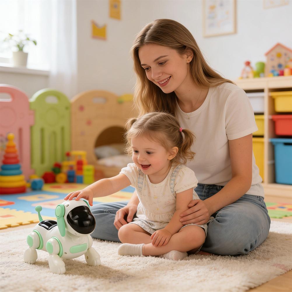 Interactive Robot Dog For Kids - Kids Without Education ulasan dan harga