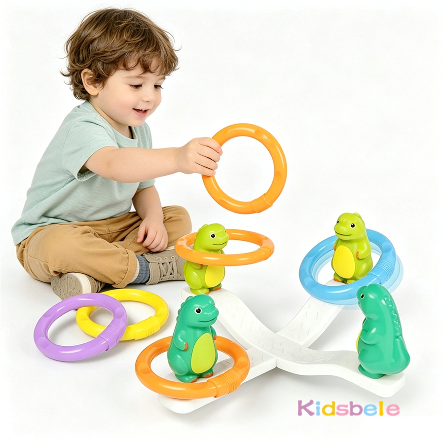 Kids Dinosaur Ring Toss Wobbly - Kids Outdoor Education ulasan dan harga