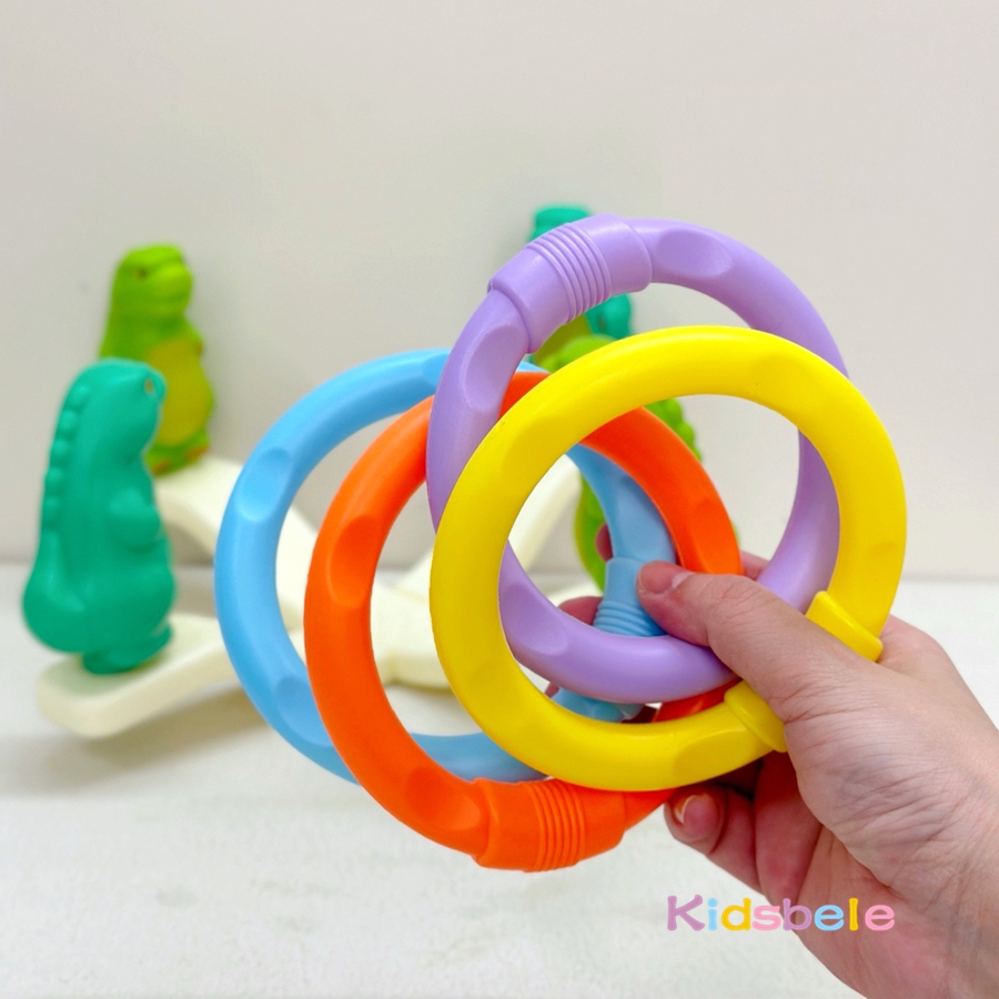 Kids Dinosaur Ring Toss Wobbly - Kids Outdoor Education ulasan dan harga