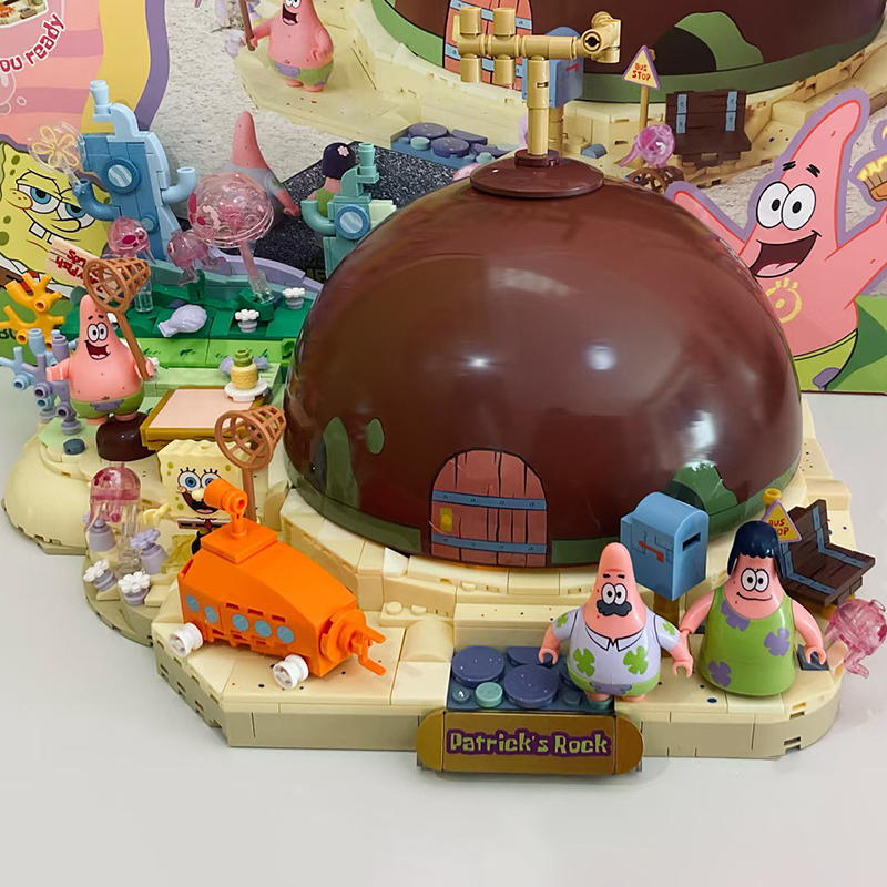 Spongebob Patrick Star Rock Ho - Kids First Education ulasan dan harga