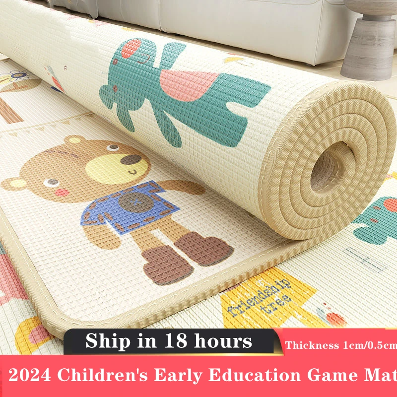 5 Sizes and 10 Styles Baby Cra - Kids Education Rug ulasan dan harga