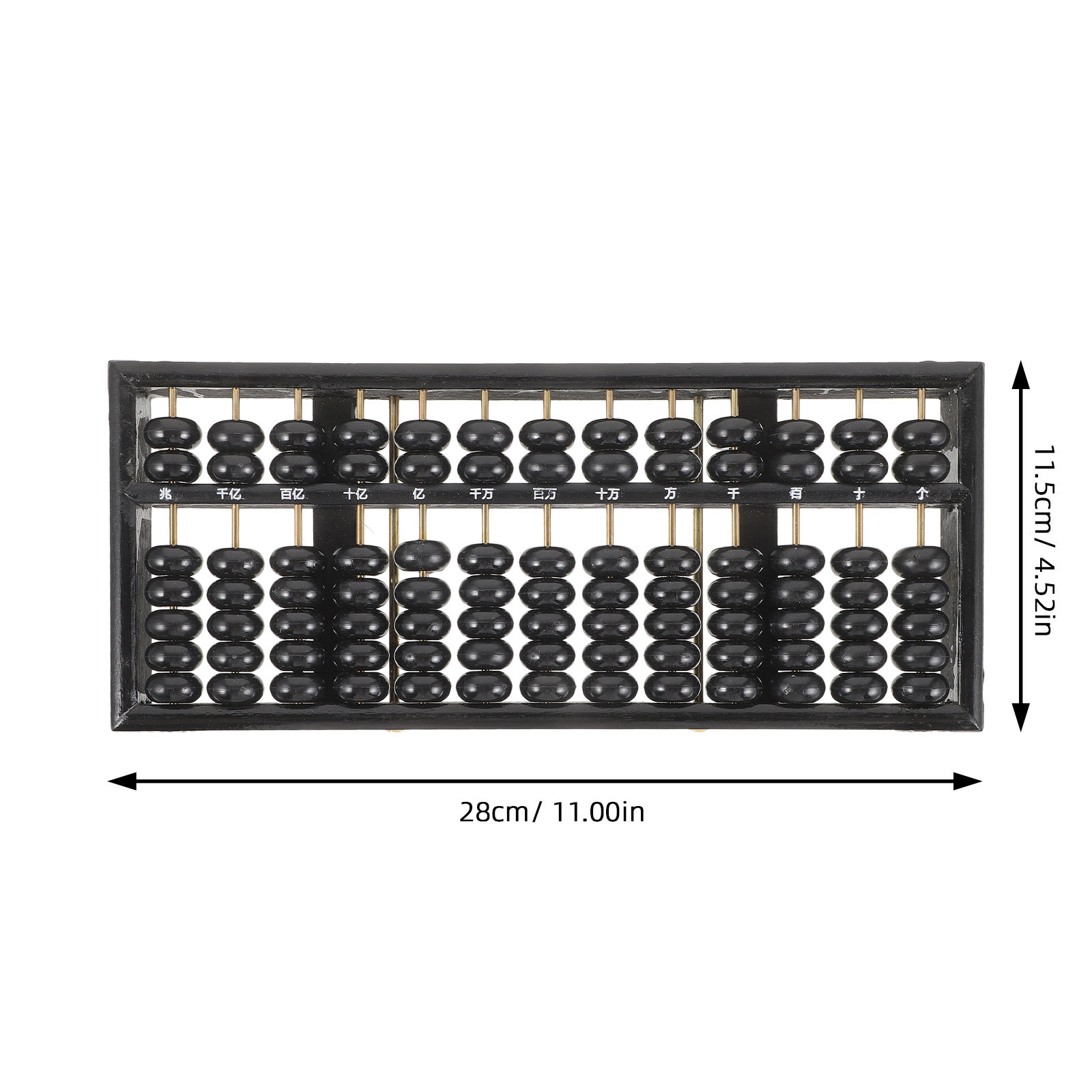Chinese Wooden Abacus 13-Colum - Abacus Counting Bead ulasan dan harga