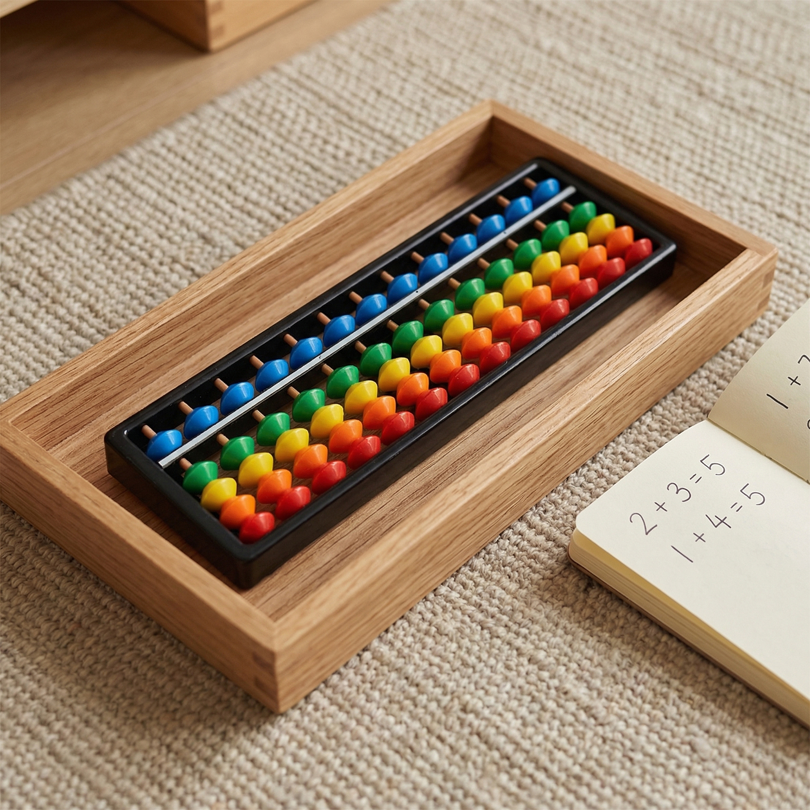 Soroban Calculator with Colorf - Abacus Counting Bead ulasan dan harga