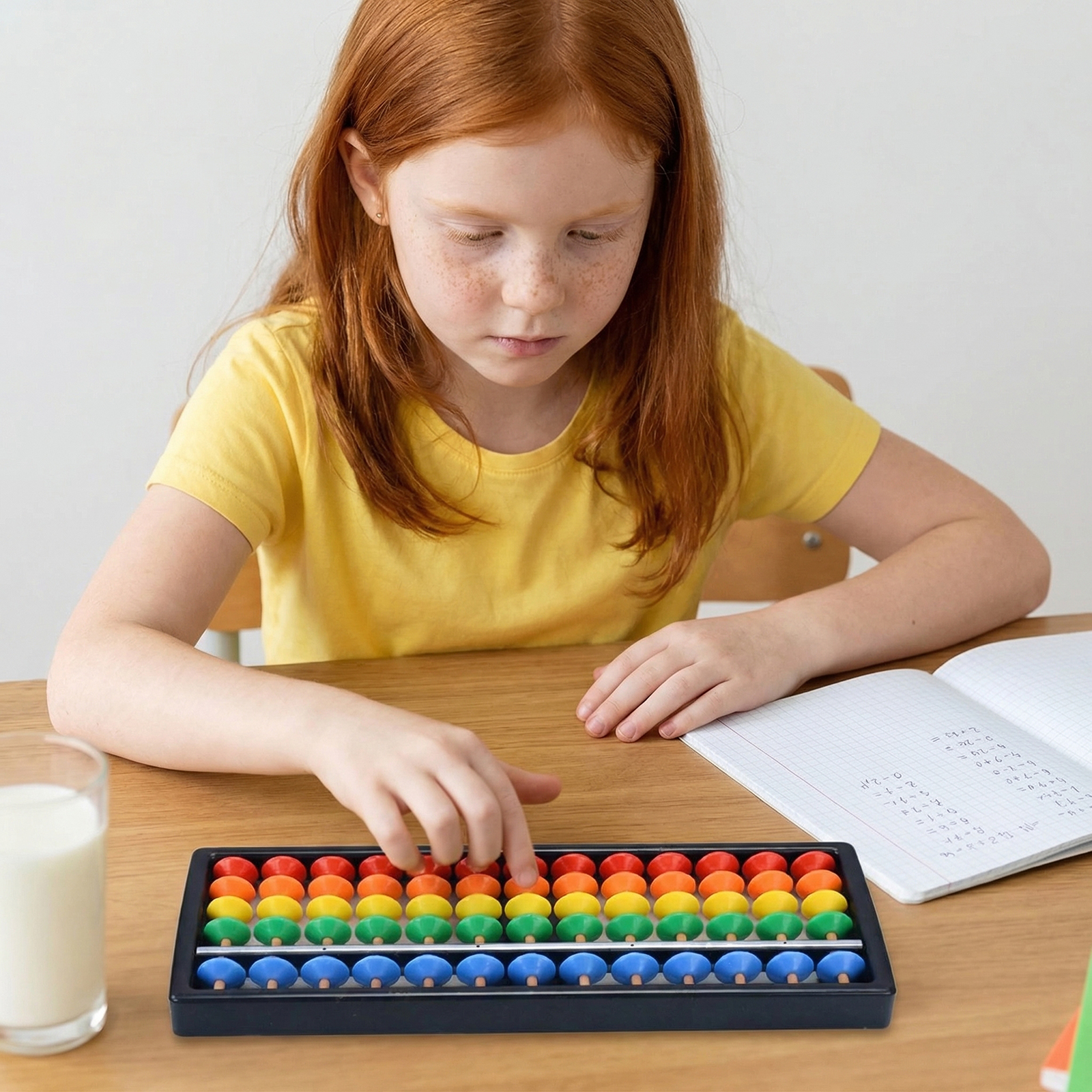 Soroban Calculator with Colorf - Abacus Counting Bead ulasan dan harga
