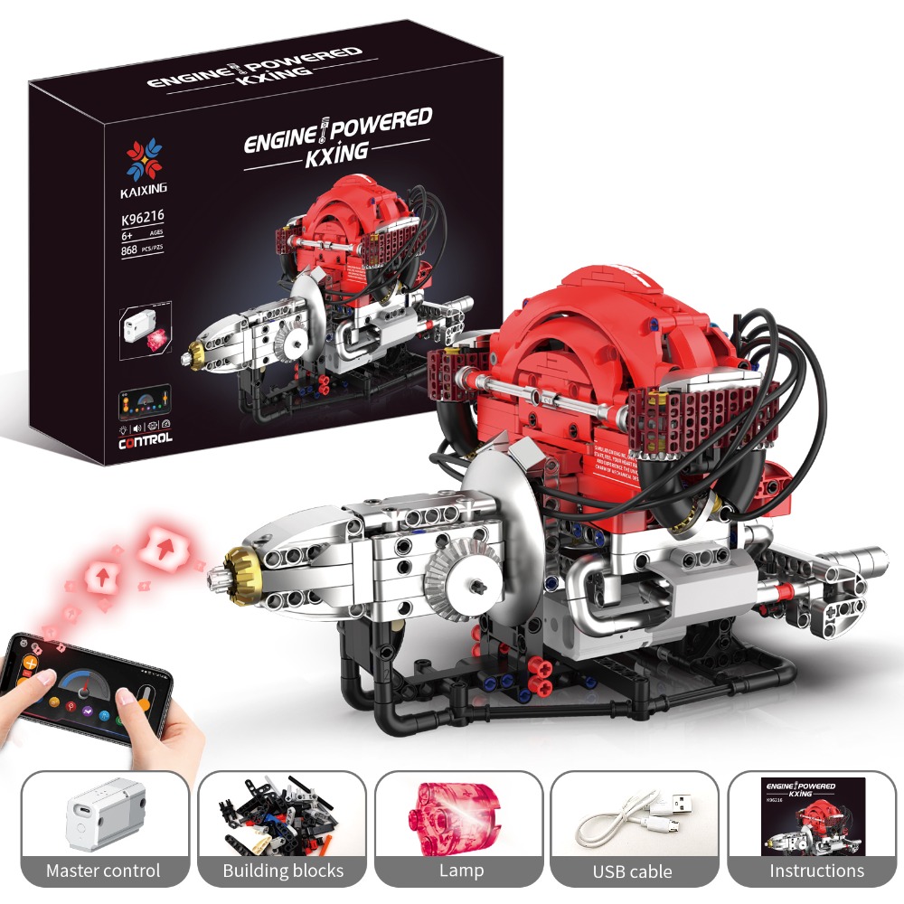 K96216 868PCS Simulation Beetl - Kids Education Free App ulasan dan harga