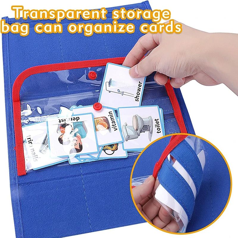 Kid Visual Schedule Hanging Vi - Kids Education Planner ulasan dan harga