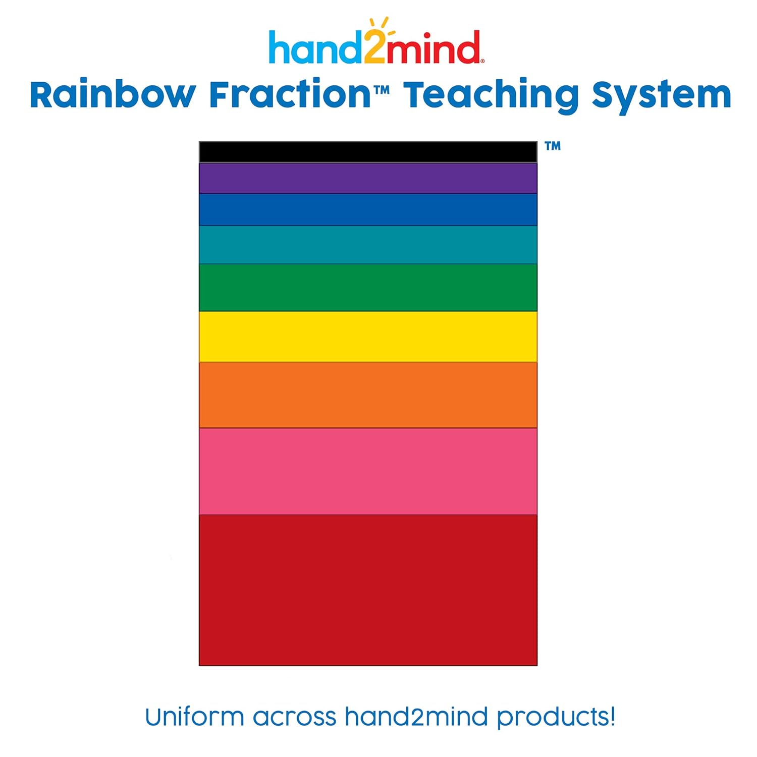 Rainbow Fraction Tiles - Math  - Math Manipulative Set ulasan dan harga
