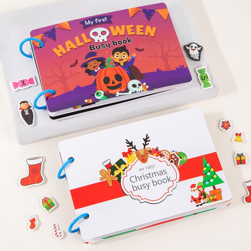 Montessori Baby Busy Book Hall - Kids First Education ulasan dan harga