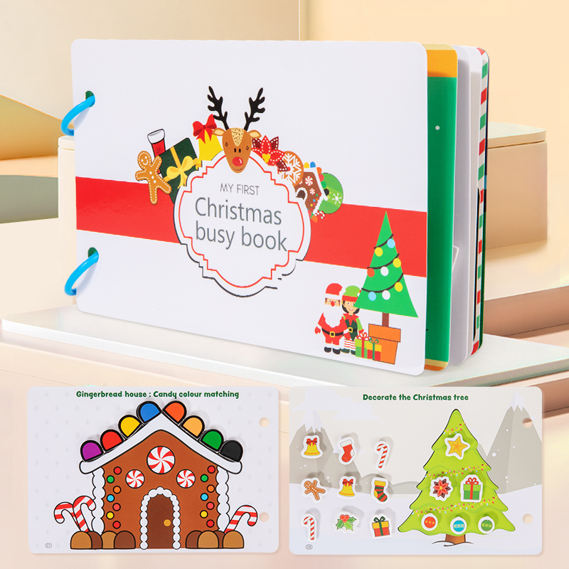 Montessori Baby Busy Book Hall - Kids First Education ulasan dan harga