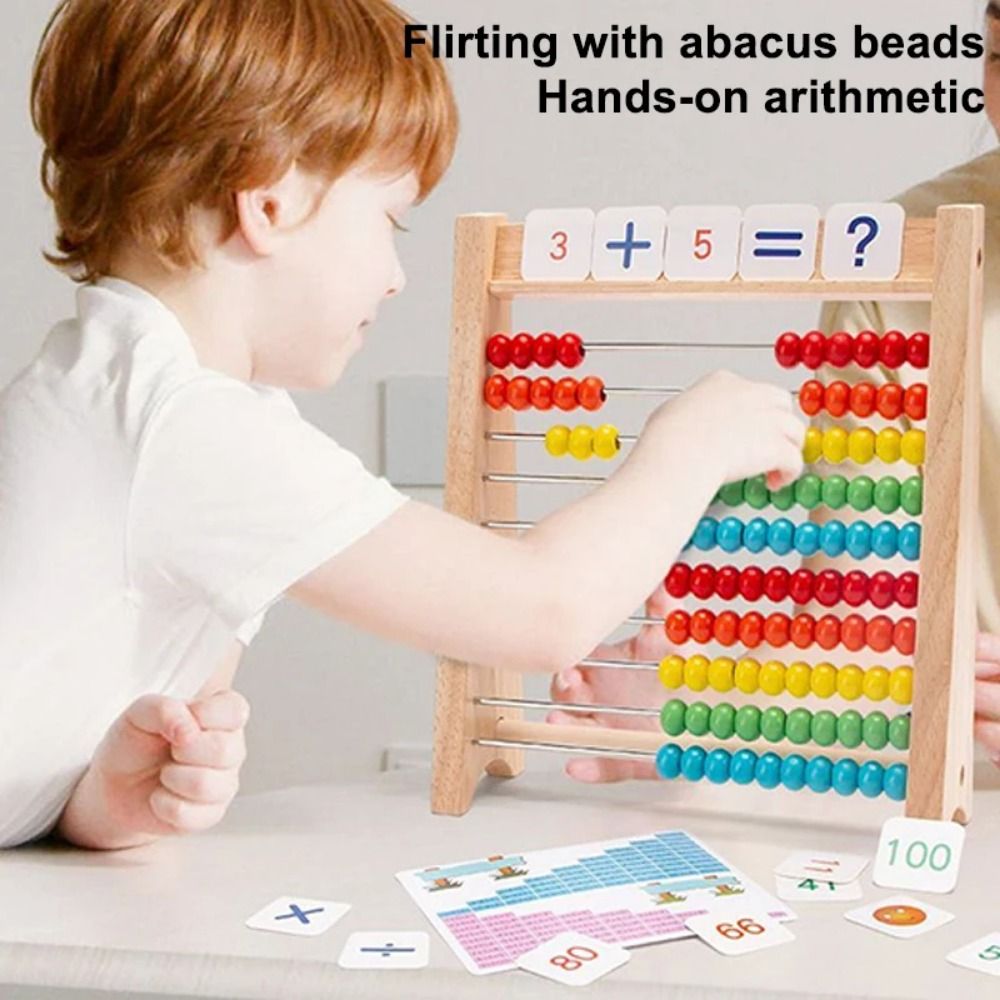 Calculating Beads Wooden Educa - Abacus Counting Bead ulasan dan harga