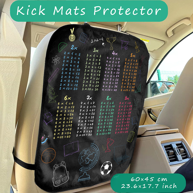1pc Waterproof Car Seat Cover  - Multiplication Table Mat ulasan dan harga
