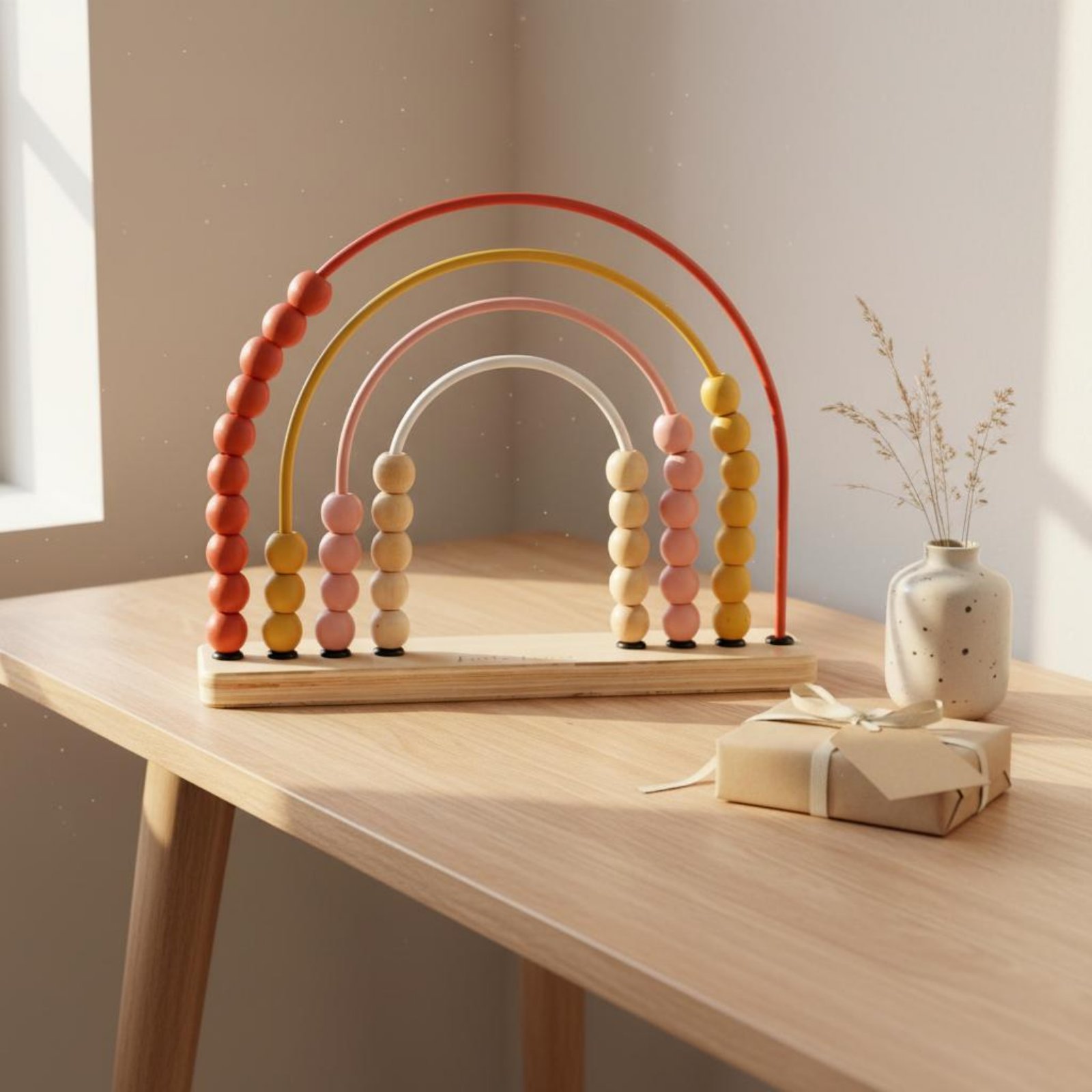 Rainbow Abacus Toy Develops Ma - Abacus Counting Bead ulasan dan harga