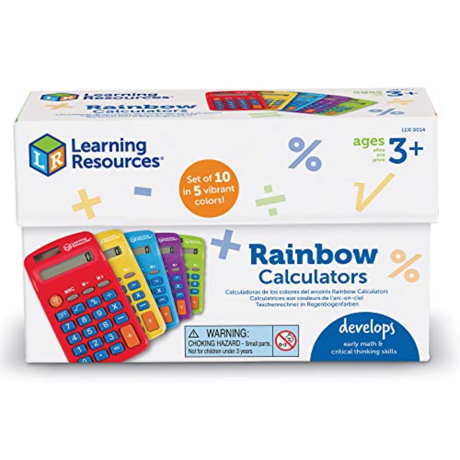 Rainbow Calculators - Solar Po - Math Manipulative Set ulasan dan harga