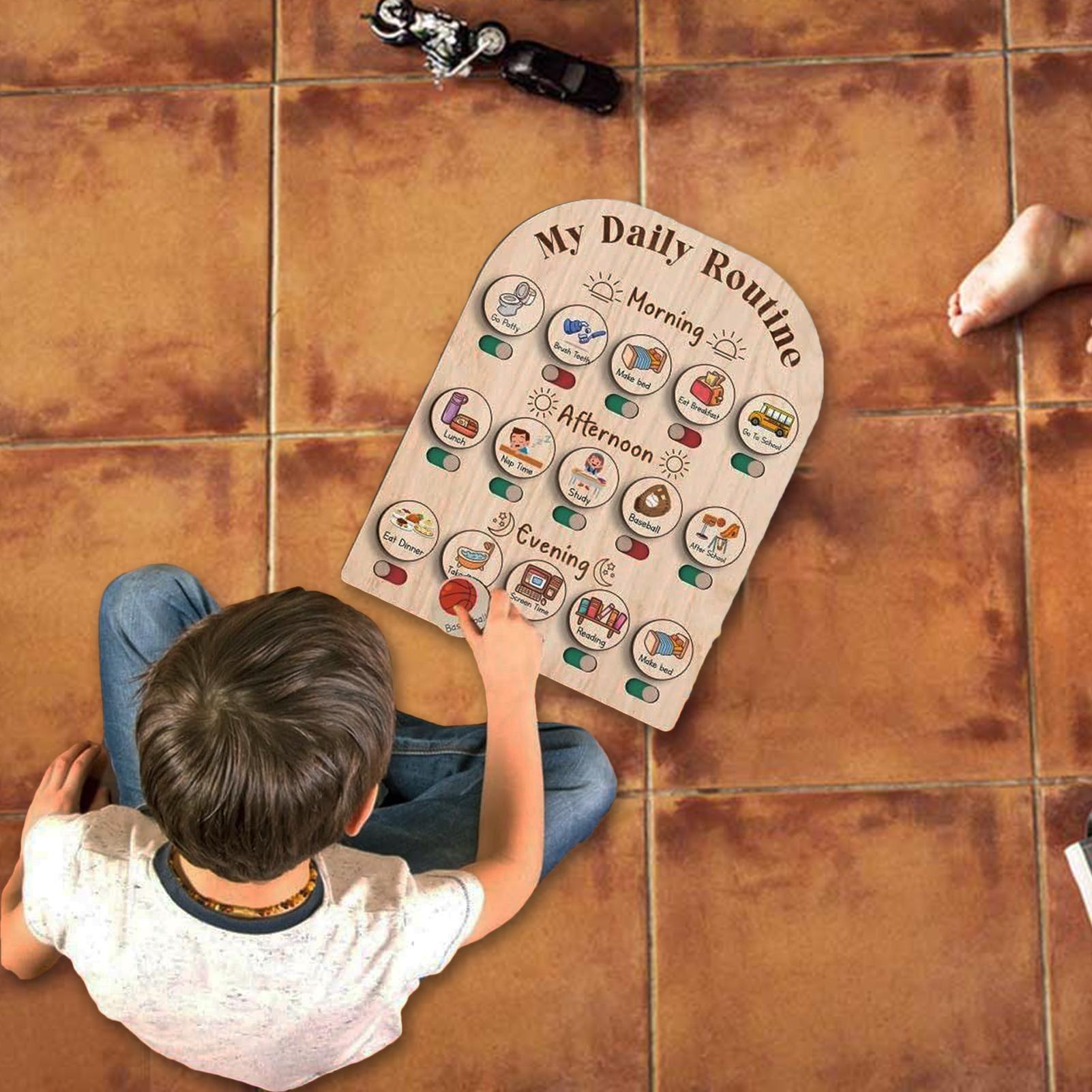 Daily Schedule for Kids Mornin - Kids Education Planner ulasan dan harga