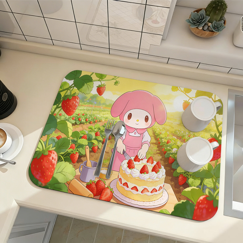 My Melody Strawberry Farm Plac - Multiplication Table Mat ulasan dan harga