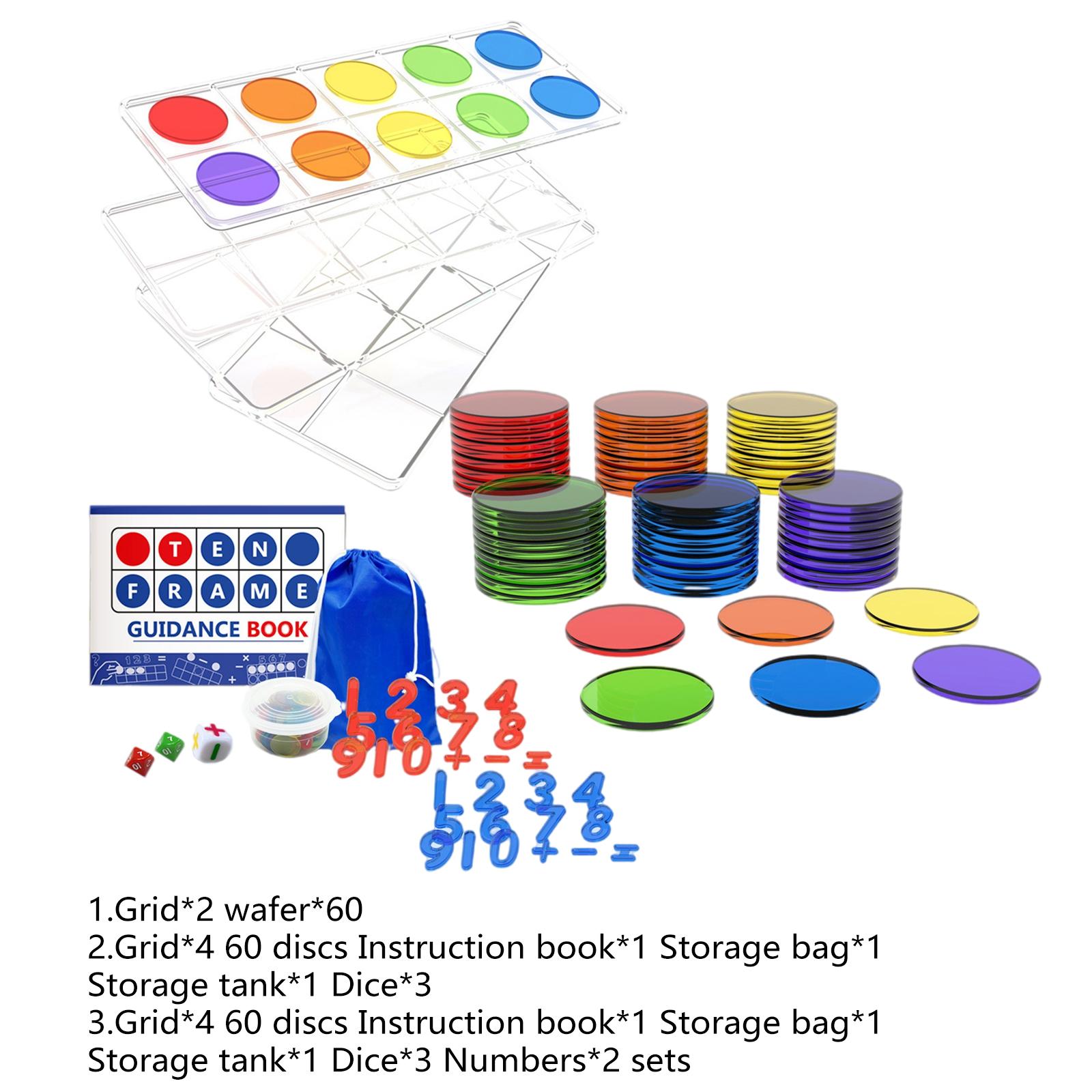 Ten-Frame Set for Classroom an - Math Manipulative Set ulasan dan harga