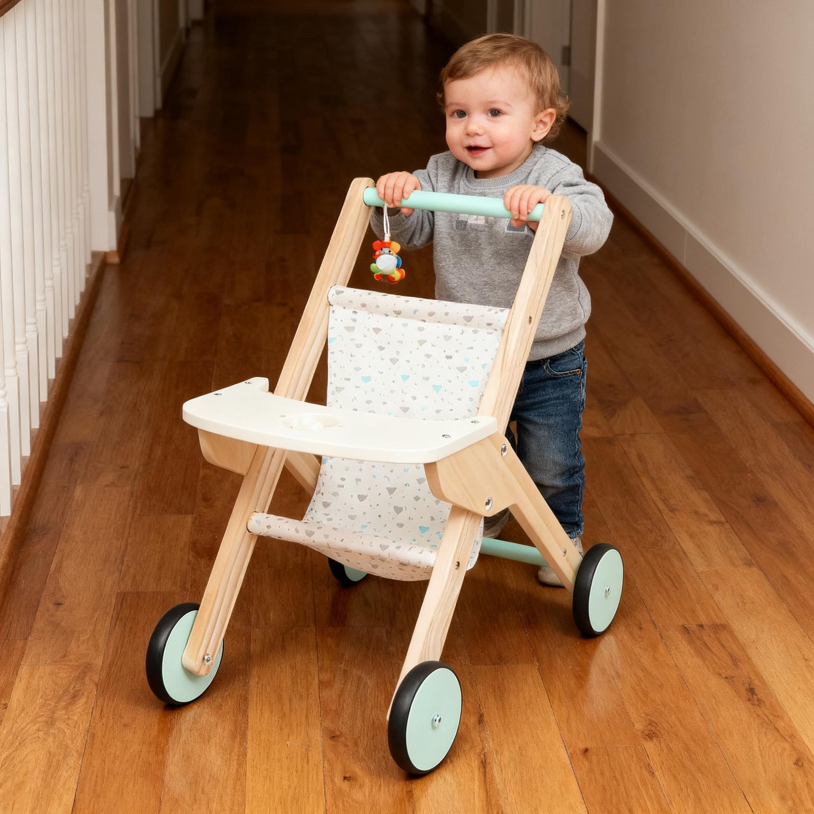Baby Push Walker Shopping Cart - Kids First Education ulasan dan harga