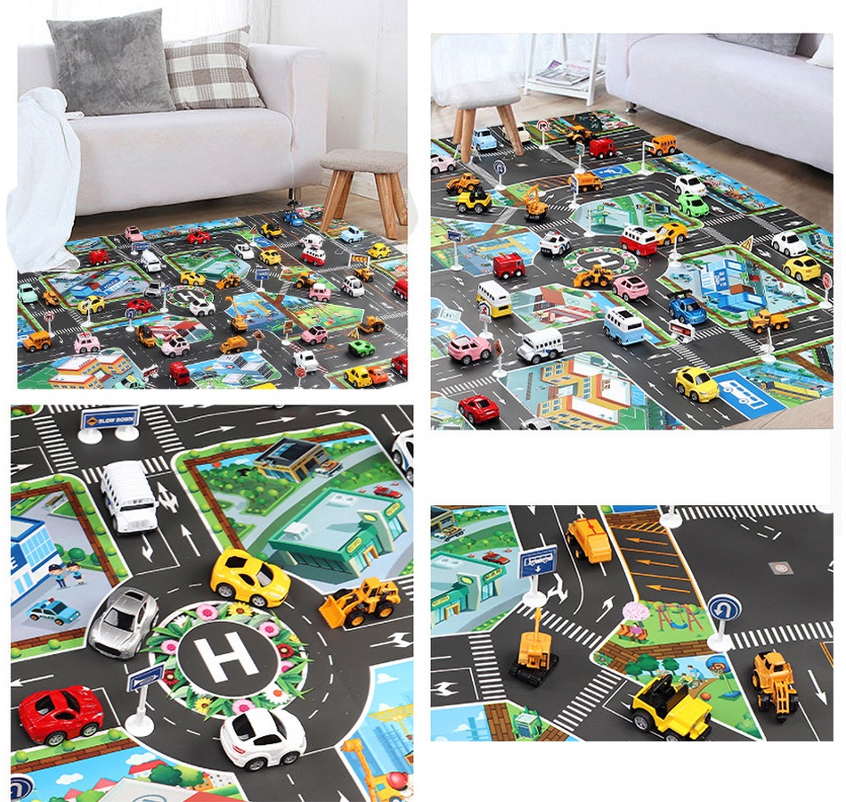 130*100 Baby Educational Mat C - Kids Education Rug ulasan dan harga
