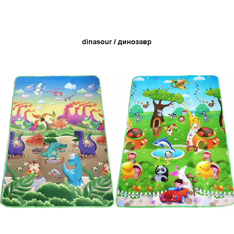 180*120cm Baby Play Mat Childr - Kids Education Rug ulasan dan harga