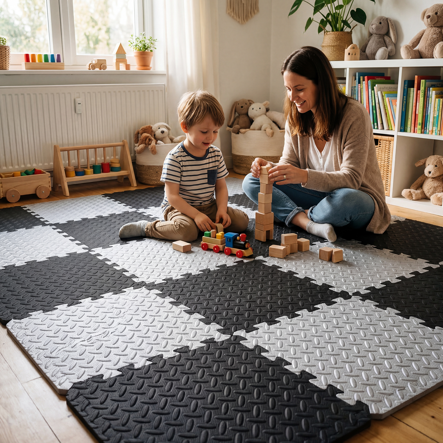 4-20Pcs Foam Baby Play Mat 30x - Kids Education Rug ulasan dan harga