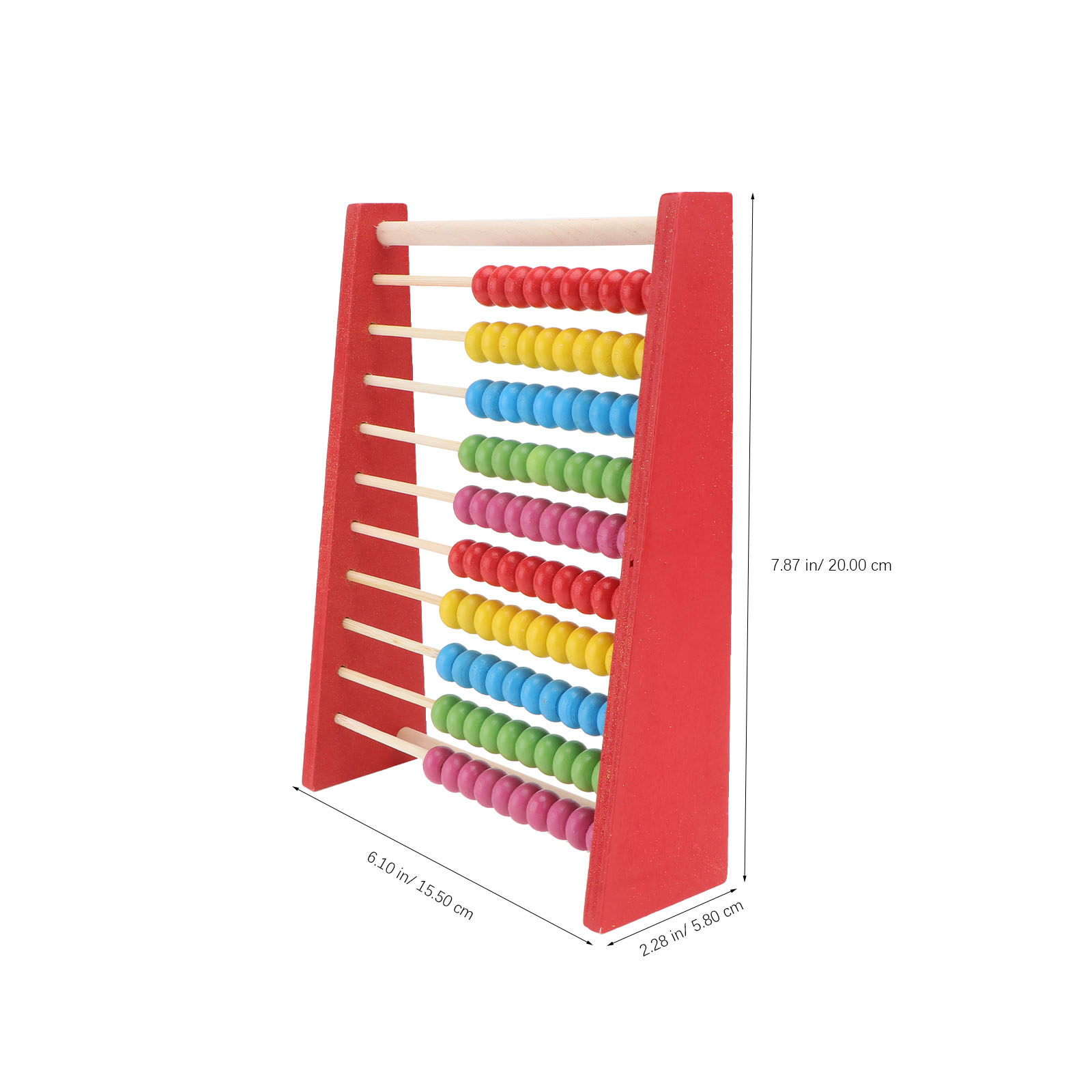 1Pcs Kids Calculate Abacus Nat - Abacus Counting Bead ulasan dan harga