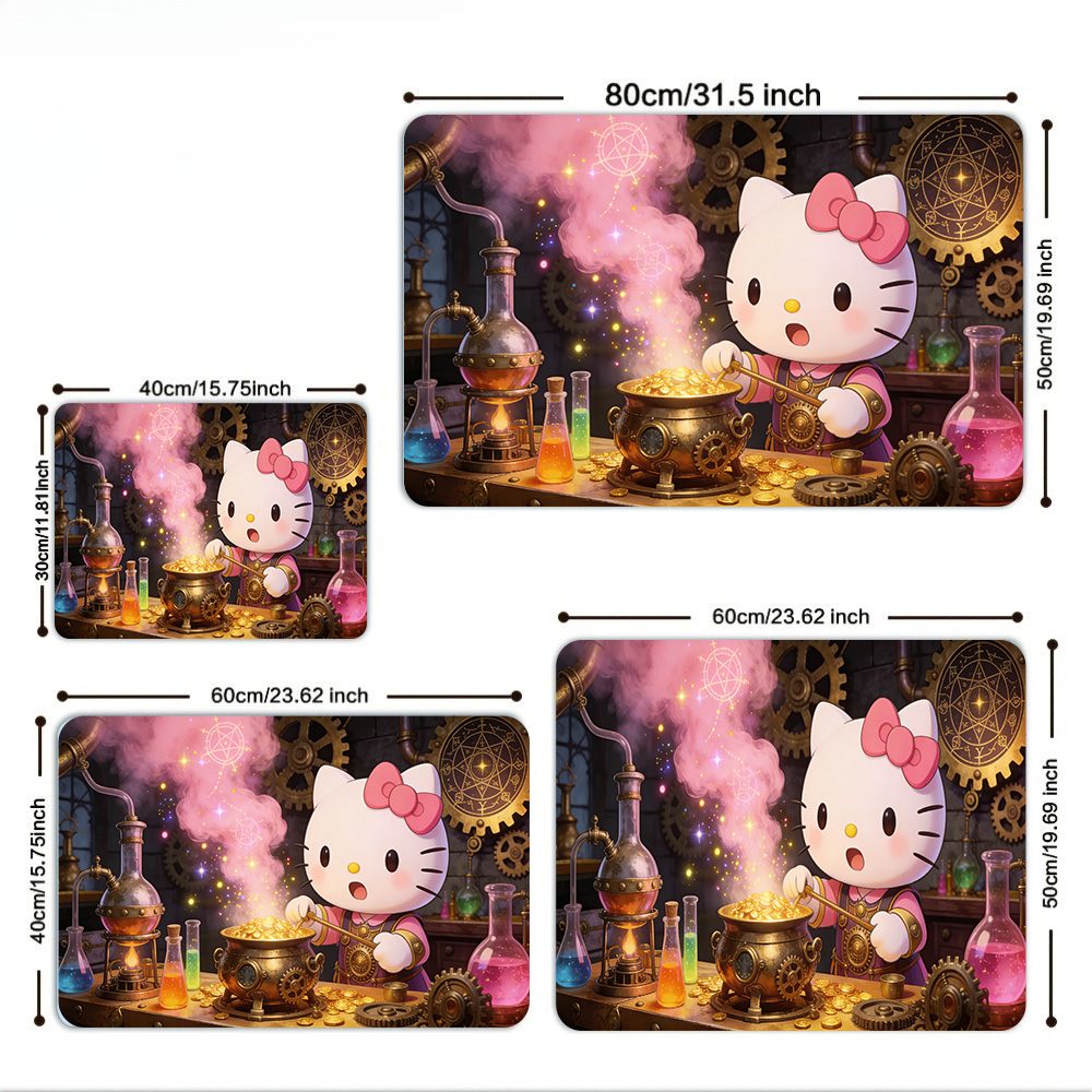 Hello Kitty Steampunk Alchemy  - Multiplication Table Mat ulasan dan harga