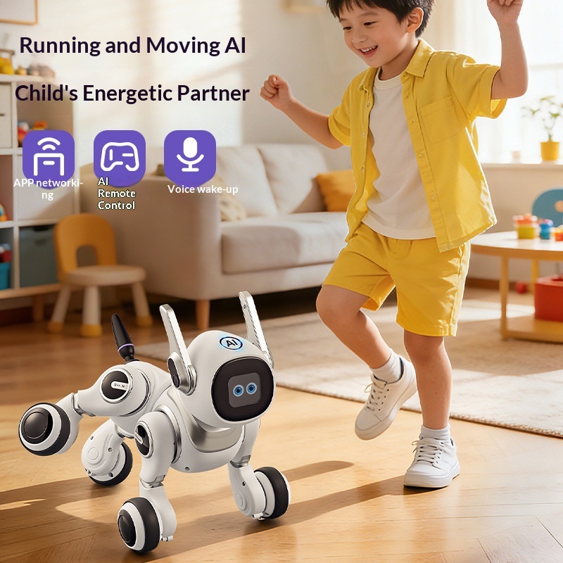 Ai Rc Robot Dog Voice Activate - Kids Education Free App ulasan dan harga
