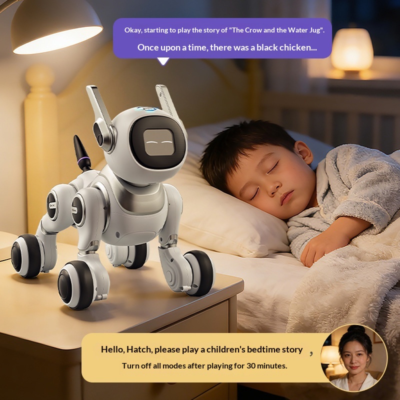 Ai Rc Robot Dog Voice Activate - Kids Education Free App ulasan dan harga
