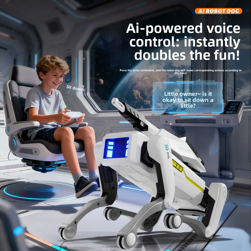 AI Intelligent RC Robot Dog Vo - Kids Education Free App ulasan dan harga