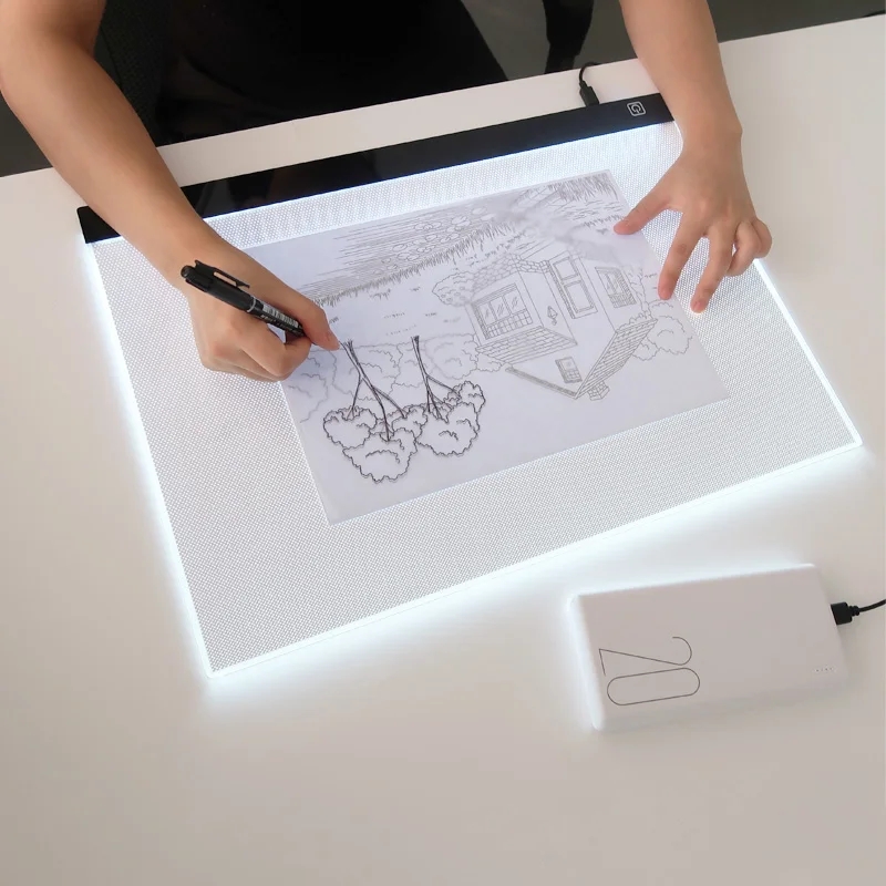 Big A3/A4/A5 3-Level Dimming L - Kids Education Level ulasan dan harga