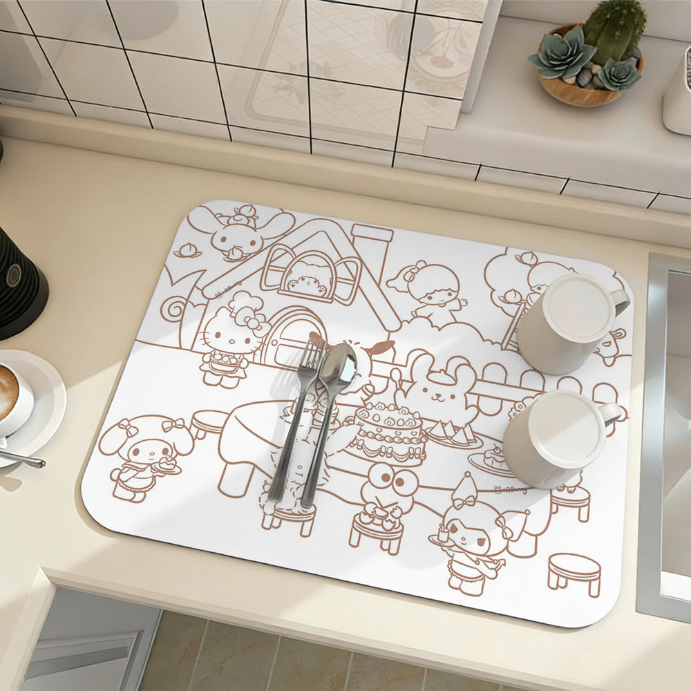 Sanrio Characters Coloring Pla - Multiplication Table Mat ulasan dan harga