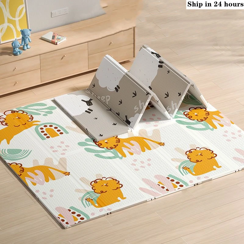 Baby Play Mats Foldable Xpe Pu - Kids Education Rug ulasan dan harga