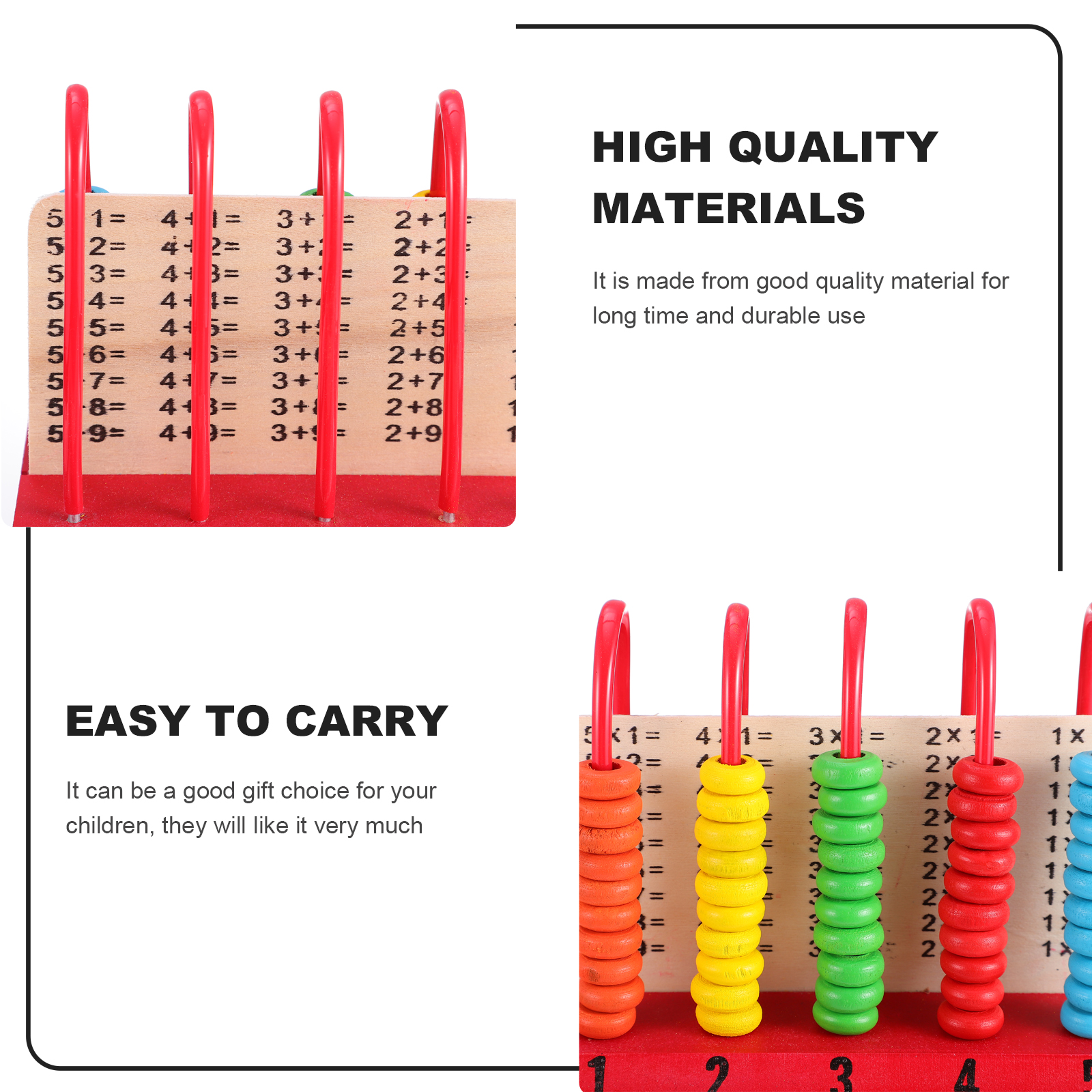 Wooden Educational Toys Counti - Abacus Counting Bead ulasan dan harga