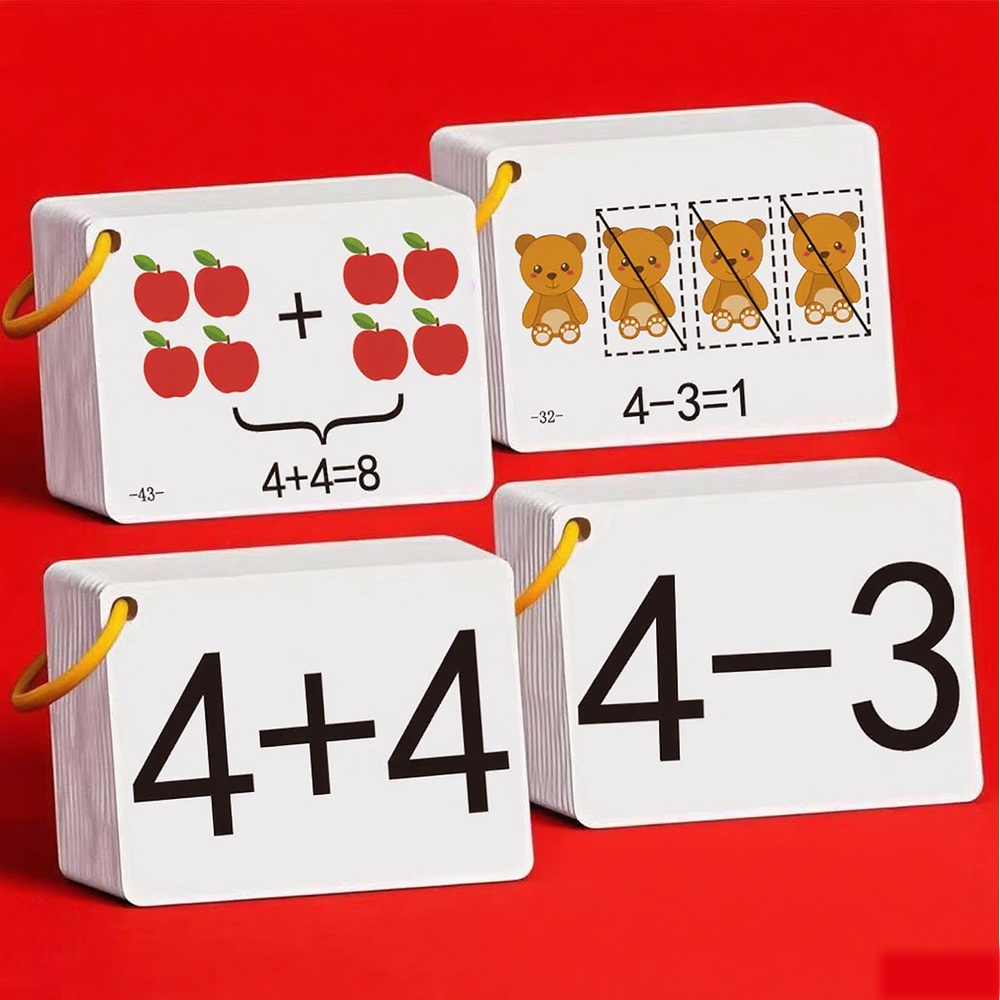 132 Cards with Addition and Su - Math Manipulative Set ulasan dan harga