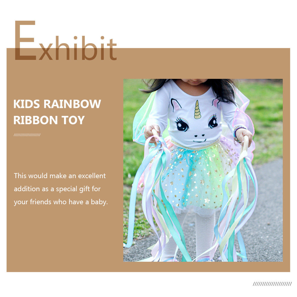 2Pcs Colorful Kids Rainbow Rib - Kids Outdoor Education ulasan dan harga