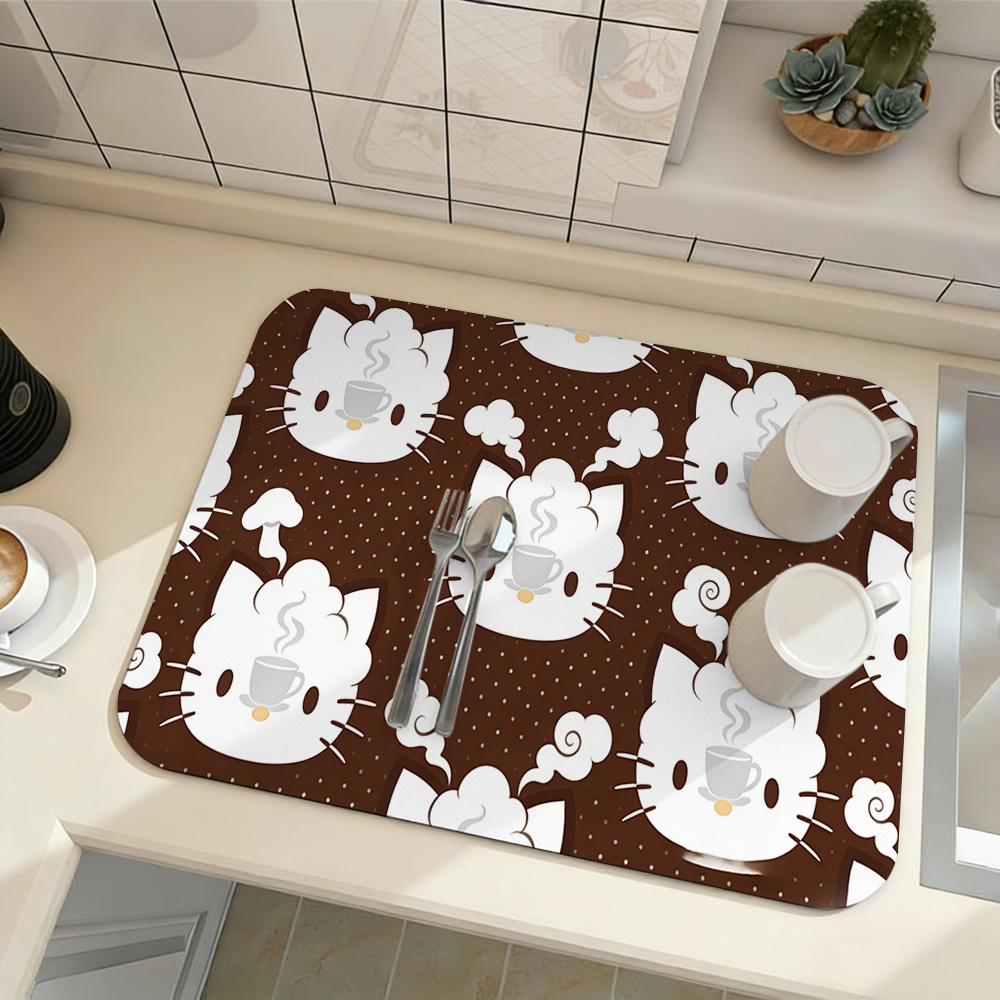 Hello Kitty Coffee Cloud Print - Multiplication Table Mat ulasan dan harga