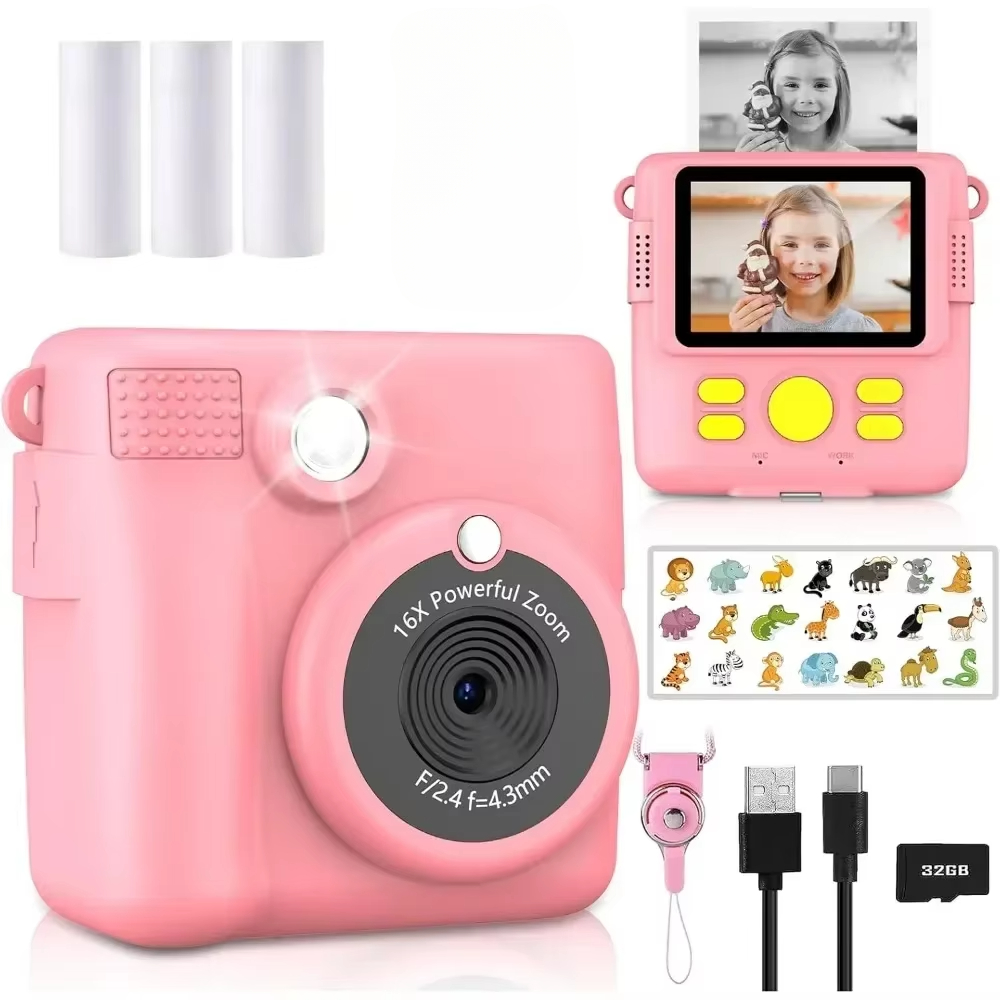 Instant Print Camera for Kids, - Kids Education Free App ulasan dan harga