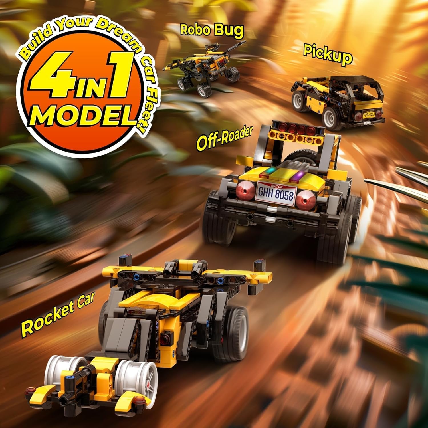 Apitor Robot R 4-in-1 STEM Bui - Kids Education Free App ulasan dan harga
