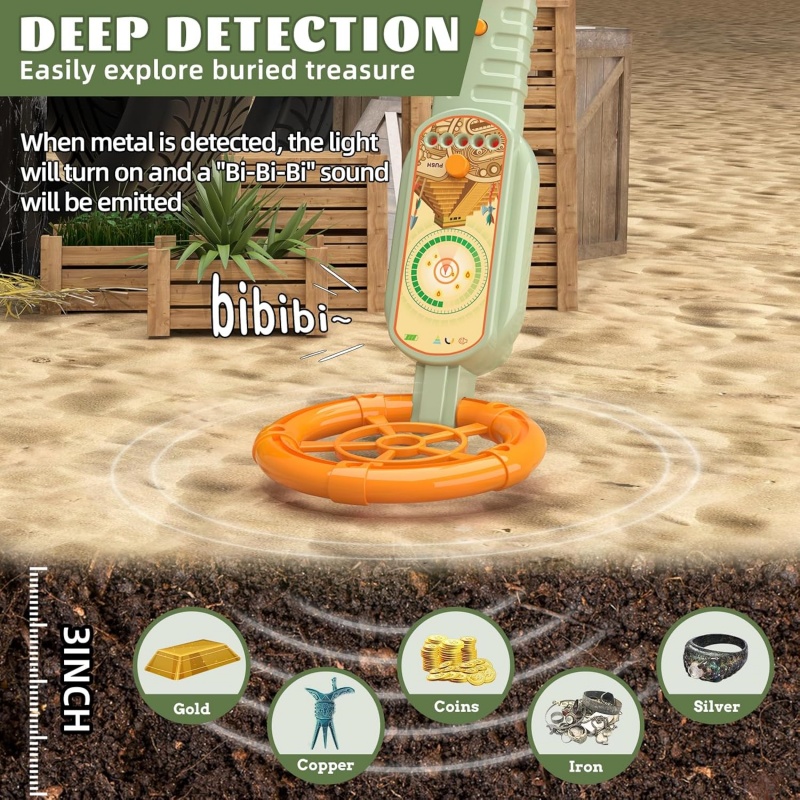 Kids Outdoor Metal Detector Ki - Kids Outdoor Education ulasan dan harga