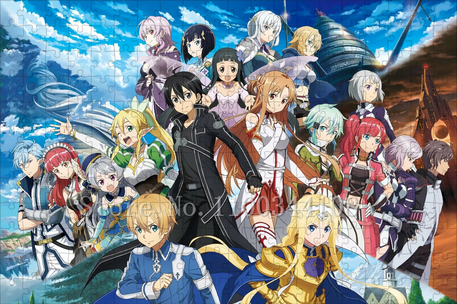 300/500/1000 Pieces Japan Anim - Kids Educational Online Free ulasan dan harga