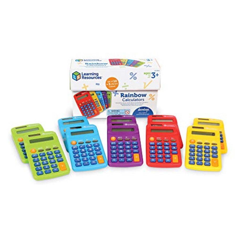 Learning Resources Rainbow Cal - Math Manipulative Set ulasan dan harga