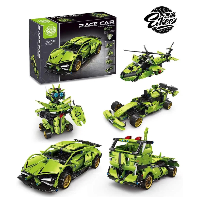 1:18 Green Sports Car Building - Kids Education Free App ulasan dan harga