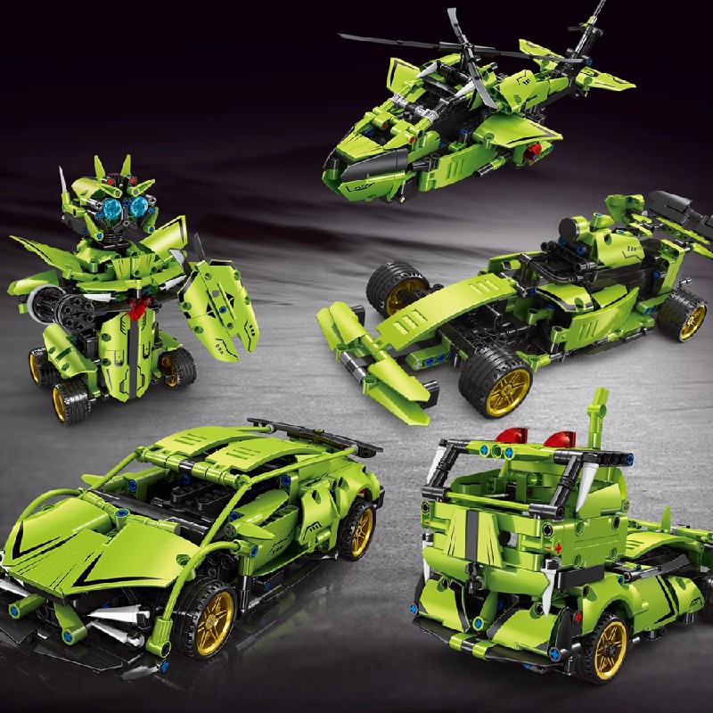 1:18 Green Sports Car Building - Kids Education Free App ulasan dan harga