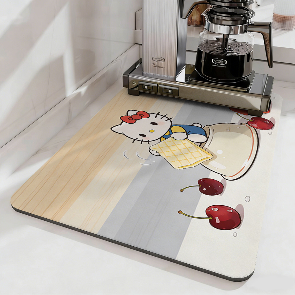 Hello Kitty Cherry Wiping Bowl - Multiplication Table Mat ulasan dan harga
