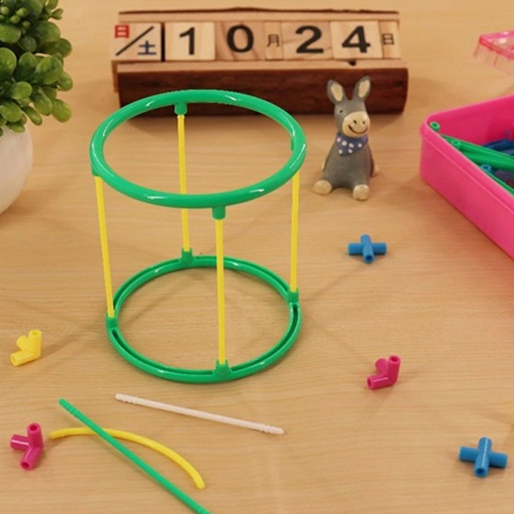 3D Geometric Solids Plastic Ma - Math Manipulative Set ulasan dan harga