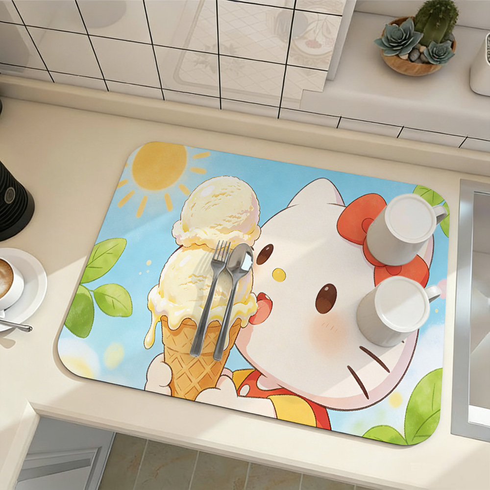Hello Kitty Ice Cream Cone Pla - Multiplication Table Mat ulasan dan harga